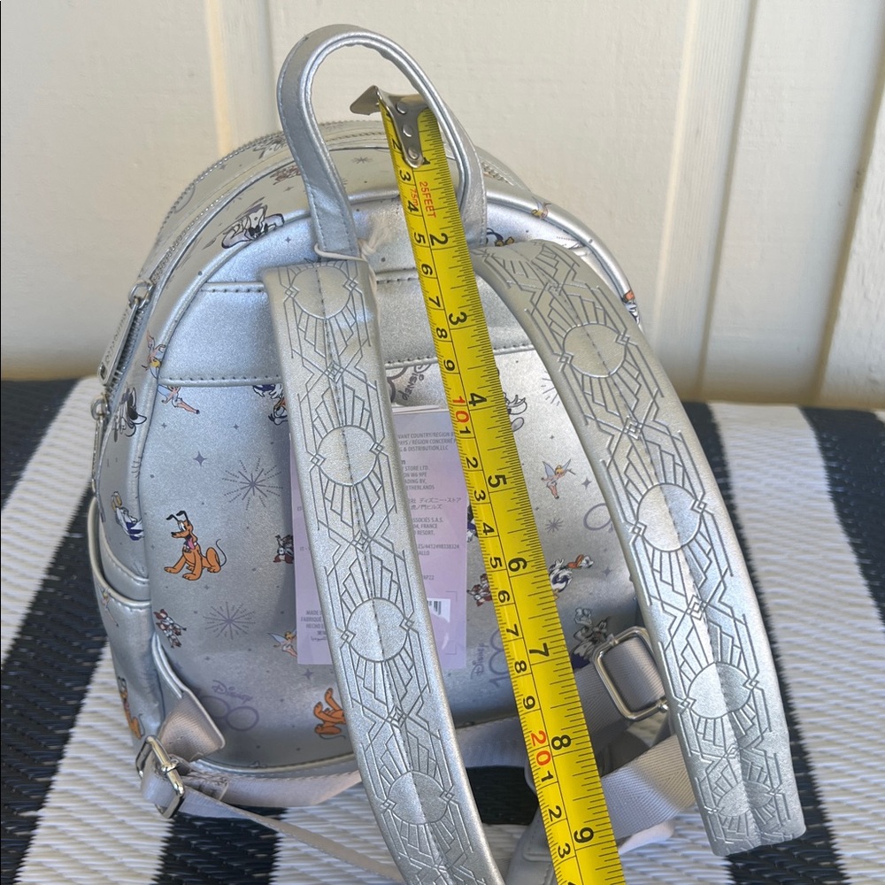 Disney Silver Mini Backpack - Picture 6 of 17